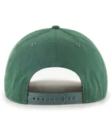 Men's '47 Brand Hunter Green Milwaukee Bucks Hitch Snapback Hat