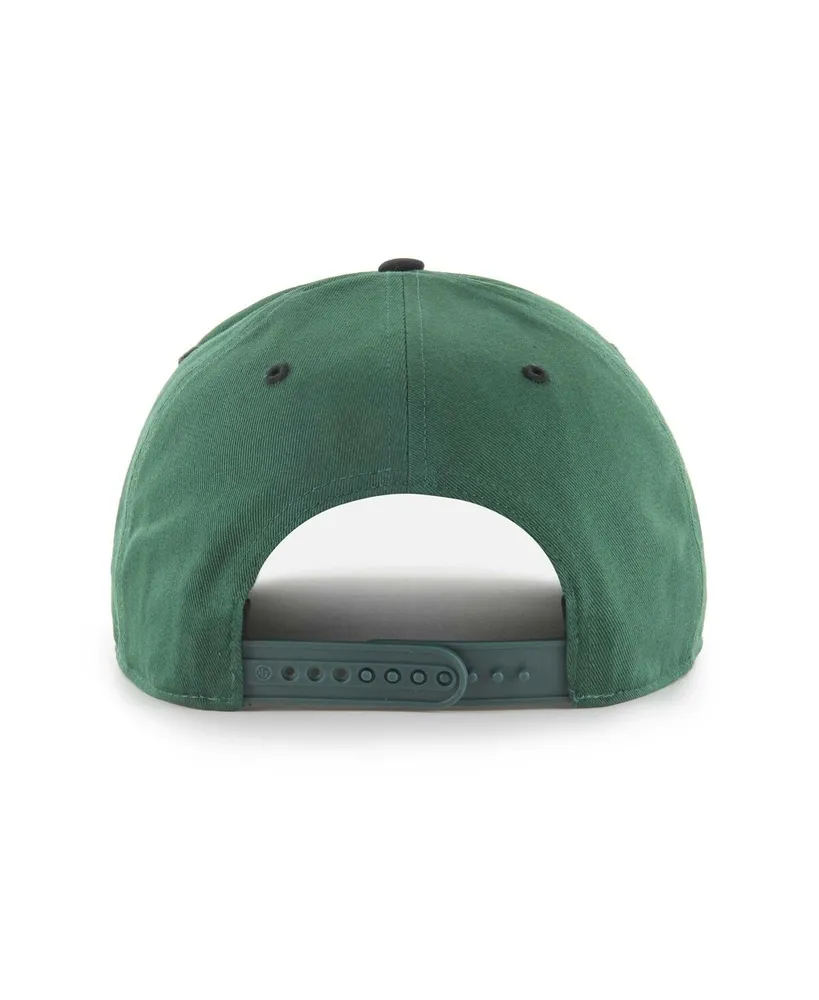 Men's '47 Brand Hunter Green, Black Milwaukee Bucks Super Hitch Adjustable Hat