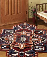 Closeout! Lr Home Super SHAPE50924 5' x 5' Novelty Star Area Rug