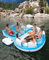 Intex Splash 'n Chill Blue And White Island Float