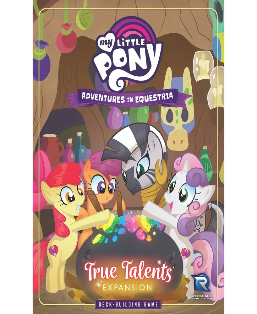 Renegade Game Studios My Little Pony Adventures In Equestria Deck-building Game True Talents Expansion
