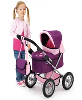 Bayer Design Dolls Purple And Pink Trendy Pram