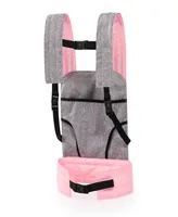 Bayer Design Dolls Grey, Pink, Butterfly Carrier Modern Design