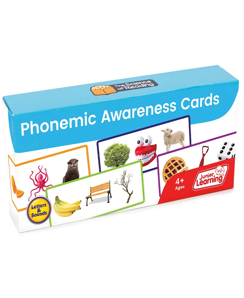 Junior Learning Phonemic Awareness Flashcards