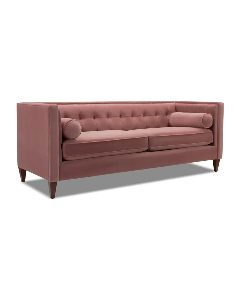 Jack 84" Modern Tuxedo Tufted Sofa