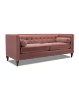 Jack 84" Modern Tuxedo Tufted Sofa