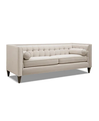 Jack 84" Modern Tuxedo Tufted Sofa
