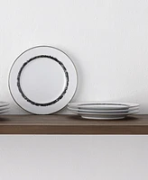 Noritake Rill Set of 4 Bread & Butter/Appetizer Plates, Service for