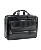 Mcklein Elston Checkpoint-Friendly Double Compartment Laptop Briefcase