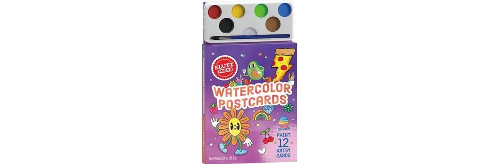 Watercolor Postcards by Editors of Klutz