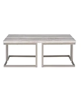 Steve Silver David 48" Modern Laminate Top Cocktail Table