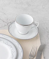 Noritake Satin Flourish 5 Piece Place Setting