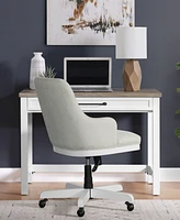 Finn 36" Polyester Upholstered Desk Chair