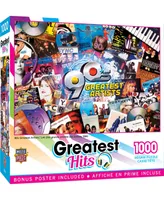 Masterpieces Greatest Hits - 90's Artists 1000 Piece Jigsaw Puzzle