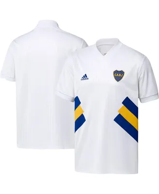 Men's adidas White Boca Juniors Football Icon Jersey