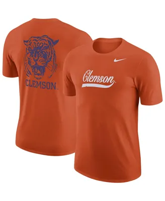 Men's Nike Orange Clemson Tigers 2-Hit Vault Performance T-shirt