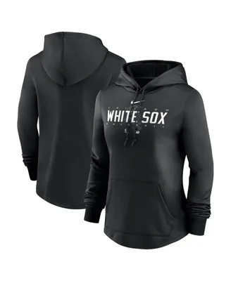 Women's Nike Black Chicago White Sox Authentic Collection Pregame Performance Pullover Hoodie