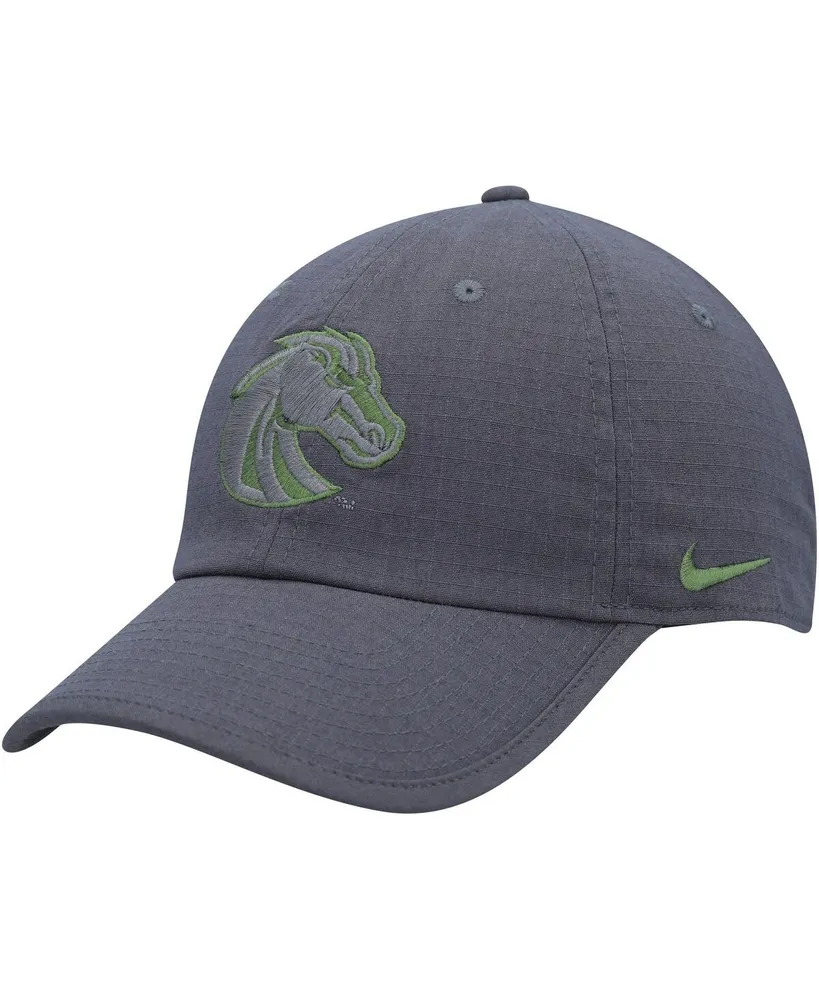 Men's Nike Charcoal Boise State Broncos Veterans Day Tactical Heritage86 Performance Adjustable Hat