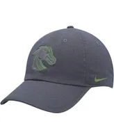 Men's Nike Charcoal Boise State Broncos Veterans Day Tactical Heritage86 Performance Adjustable Hat