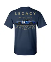 Men's Legacy Motor Club Team Collection Navy Jimmie Johnson 2023 #84 Carvana T-shirt