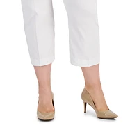 I.n.c. International Concepts Plus Mid-Rise Pull-On Capri Pants, Created for Macy's