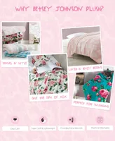 Betsey Johnson Bouquet Day Ultra Soft Plush Blanket