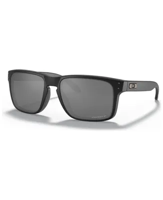 Oakley Men's Polarized Low Bridge Fit Sunglasses, OO9244 Holbrook 56