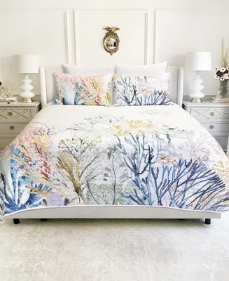 Elise and James Home Tropical Coastal -Piece Quilt Set