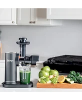 Ninja NeverClog Cold Press Juicer, Powerful Slow Juicer, Total Pulp Control, Easy to Clean, Compact - JC151