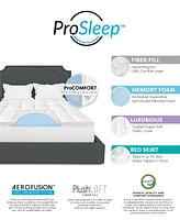 ProSleep 4" Hybrid Fiber and Memory Foam Mattress Topper, Queen, Exclusively at Macy's