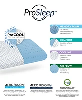 ProSleep Cool Comfort Memory Foam Gusseted Bed Pillow, King, Exclusively at Macy's