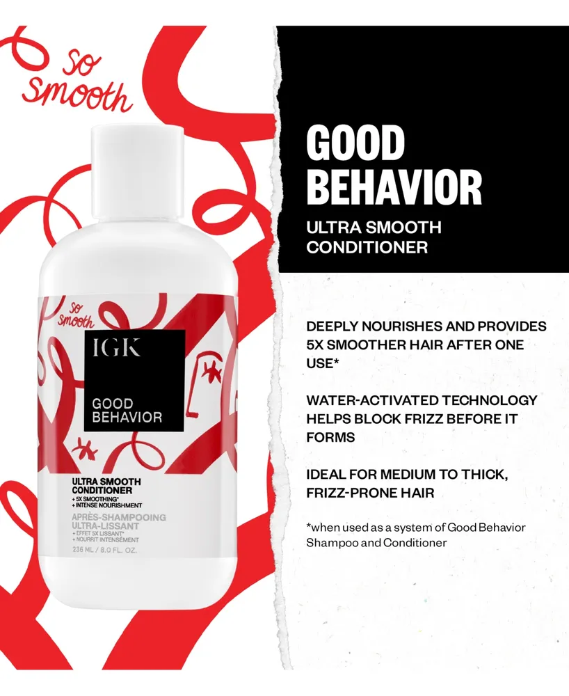 Igk Hair Good Behavior Ultra Smooth Conditioner