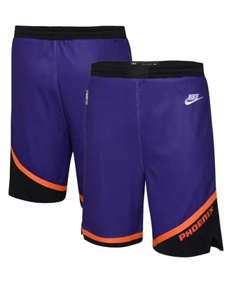 Big Boys Nike Purple Phoenix Suns Hardwood Classics Swingman Shorts