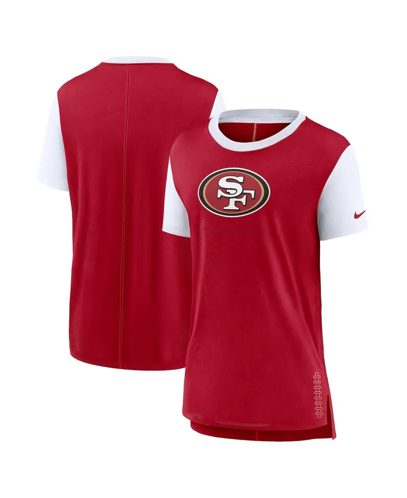 Nike Scarlet San Francisco 49ers Sideline Performance Long Sleeve