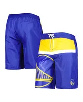 Men's G-iii Sports by Carl Banks Royal Golden State Warriors Sea Wind Swim Trunks