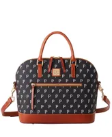 Women's Dooney & Bourke Pittsburgh Pirates Signature Domed Zip Satchel Purse