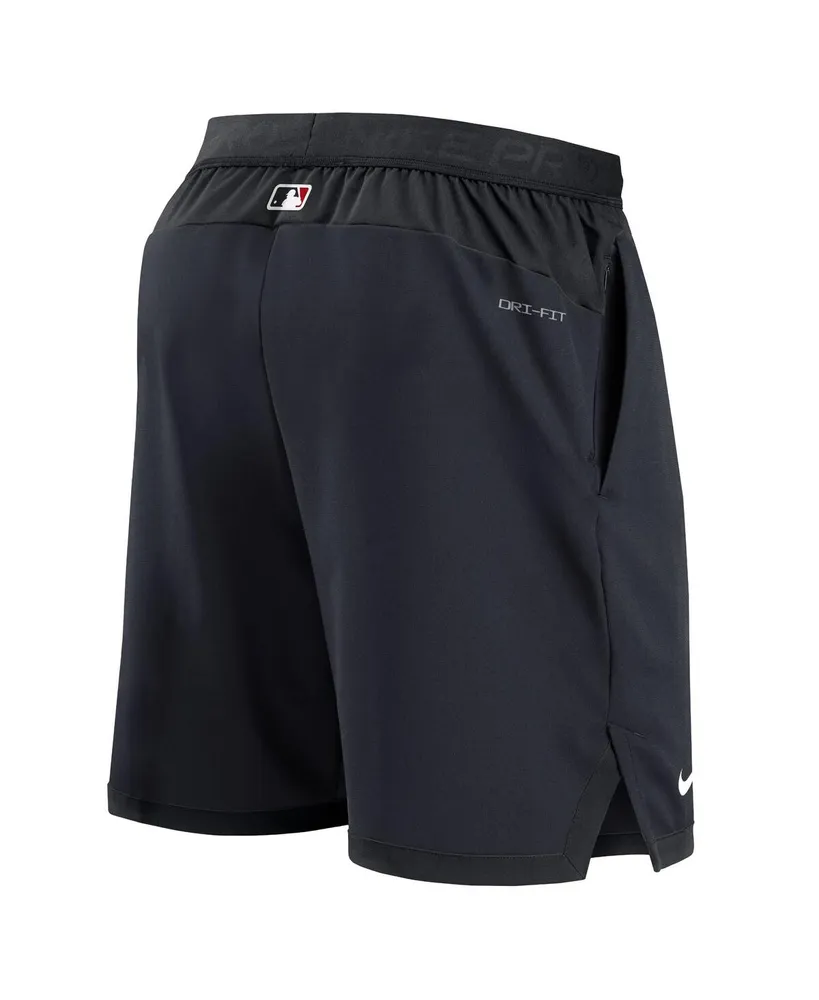 Men's Nike Navy Cleveland Guardians Authentic Collection Flex Vent Performance Shorts