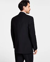 B by Brooks Brothers Men's Classic-Fit Stretch Wool Blend Suit Separates Jacket