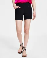 I.n.c. International Concepts Women's Mid-Rise Pull-On Shorts, Created for Macy's