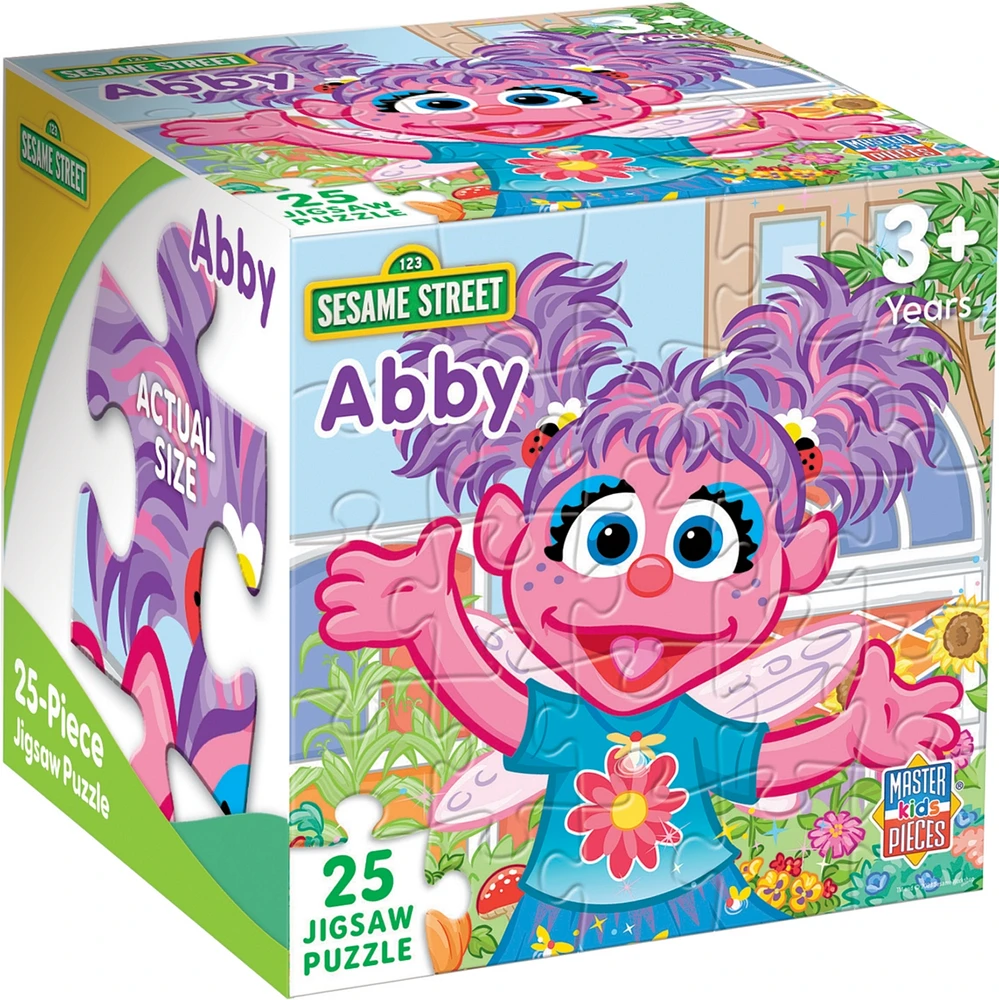 Masterpieces Sesame Street - Abby 25 Piece Jigsaw Puzzle for Kids