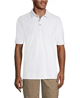 Lands' End Men's CoolMax Mesh Short Sleeve Polo Shirt