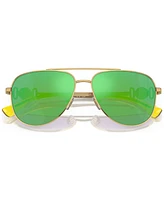 Versace Kids Sunglasses, VK2002 (ages 7-10) - Gold