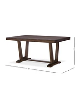 Bluffton Heights Brown Transitional Dining Table