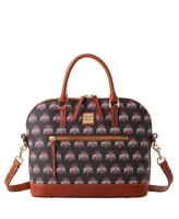 Women's Dooney & Bourke Ohio State Buckeyes Signature Zip Satchel Purse