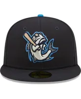 Men's New Era Navy Tampa Tarpons Authentic Collection Team Home 59FIFTY Fitted Hat