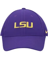 Men's Nike Purple Lsu Tigers Legacy91 Meshback Swoosh Performance Flex Hat