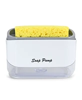 Cheer Collection Soap Dispensing Sponge Holder