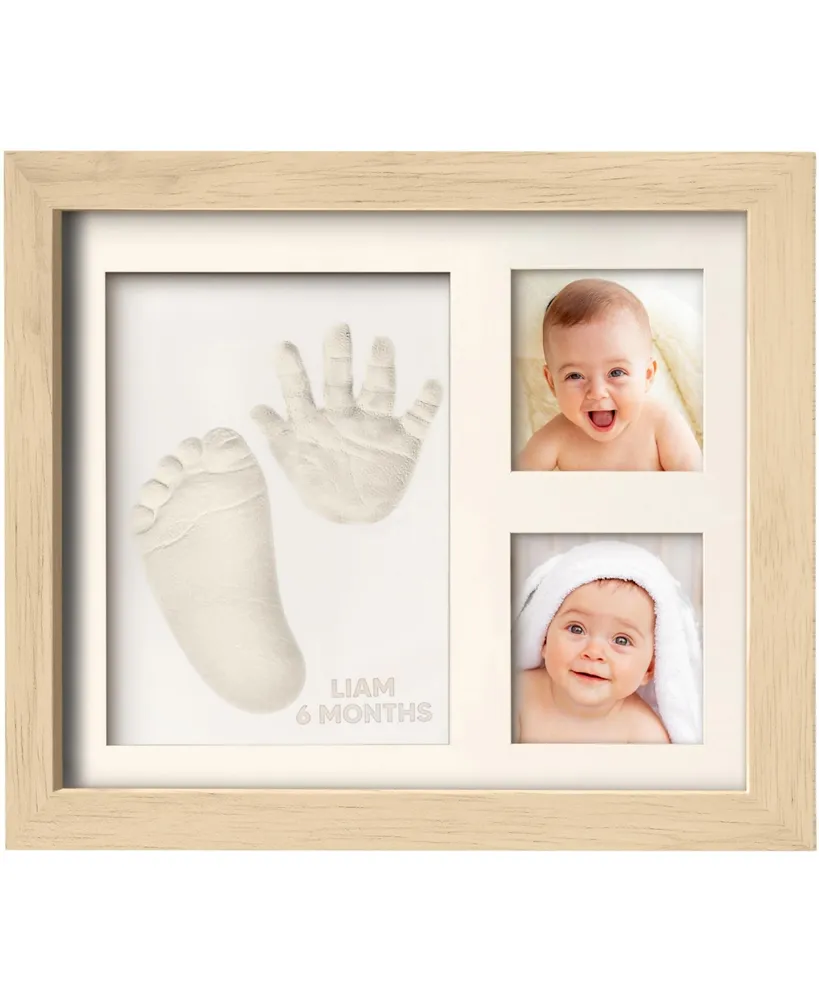KeaBabies Solo Baby Hand and Footprint Kit, Keepsake Picture Frames, Handprint Newborn Girl, Boy Gifts