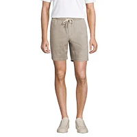 Lands' End Men's 7" Pull On Deck Shorts