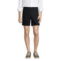 Lands' End Men's Traditional Fit 6" No Iron Chino Shorts